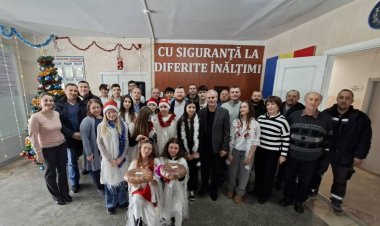 Centru pentru copii "Speranța" cu colinde la ÎMS "Liftservice"