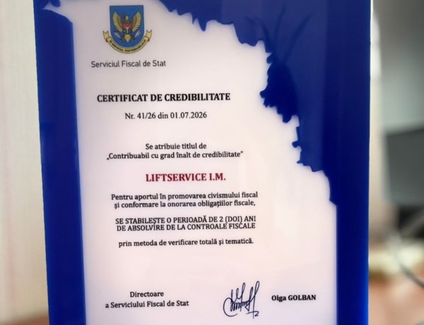 Titlul de "Contribuabil cu grad înalt de credibilitate"