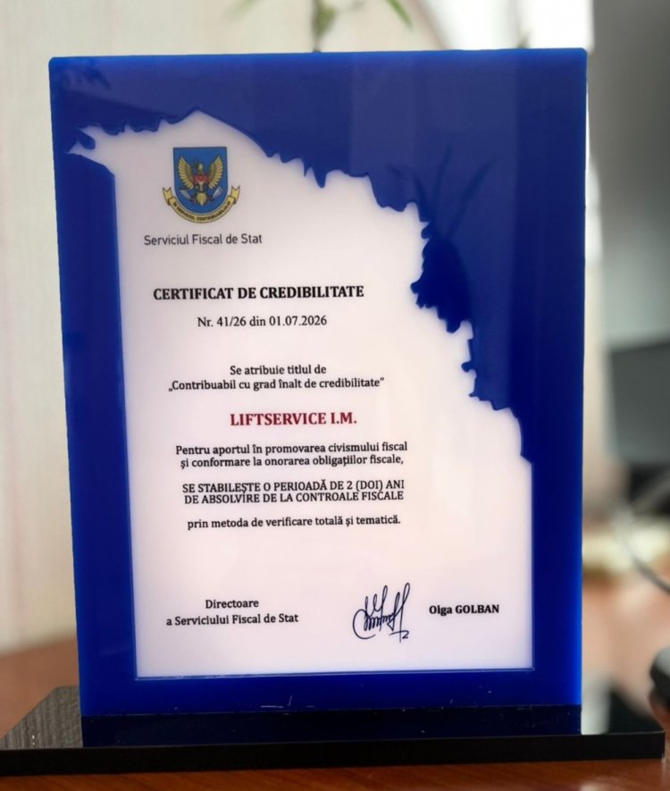 Titlul de "Contribuabil cu grad înalt de credibilitate"