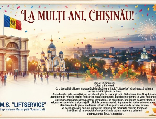 La Mulți Ani, Chișinău!