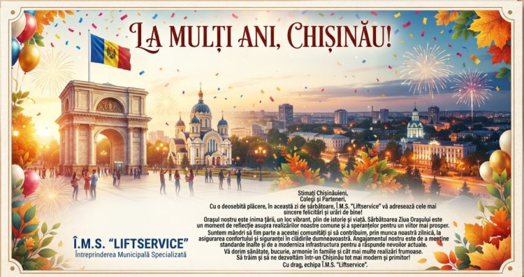 La Mulți Ani, Chișinău!